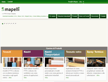 Tablet Screenshot of mapelli-ptfe.com